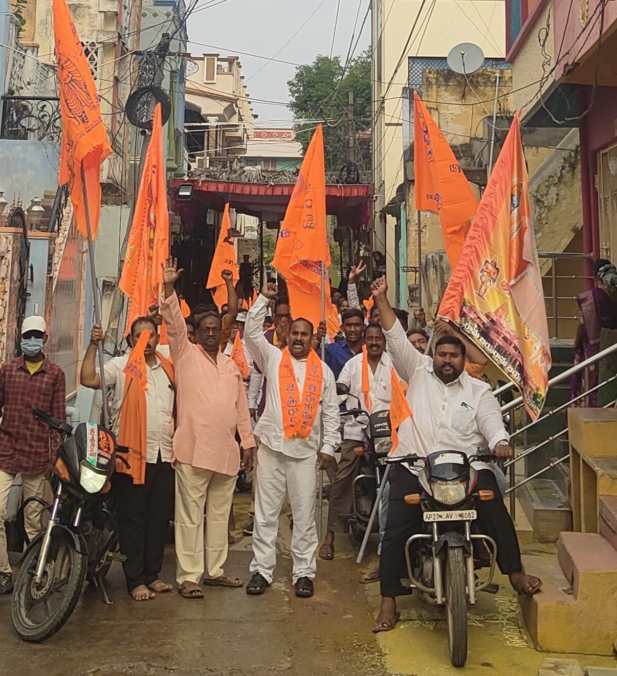 గిద్దలూరు లో ఘనంగా శ్రీరామ శోభాయాత్ర